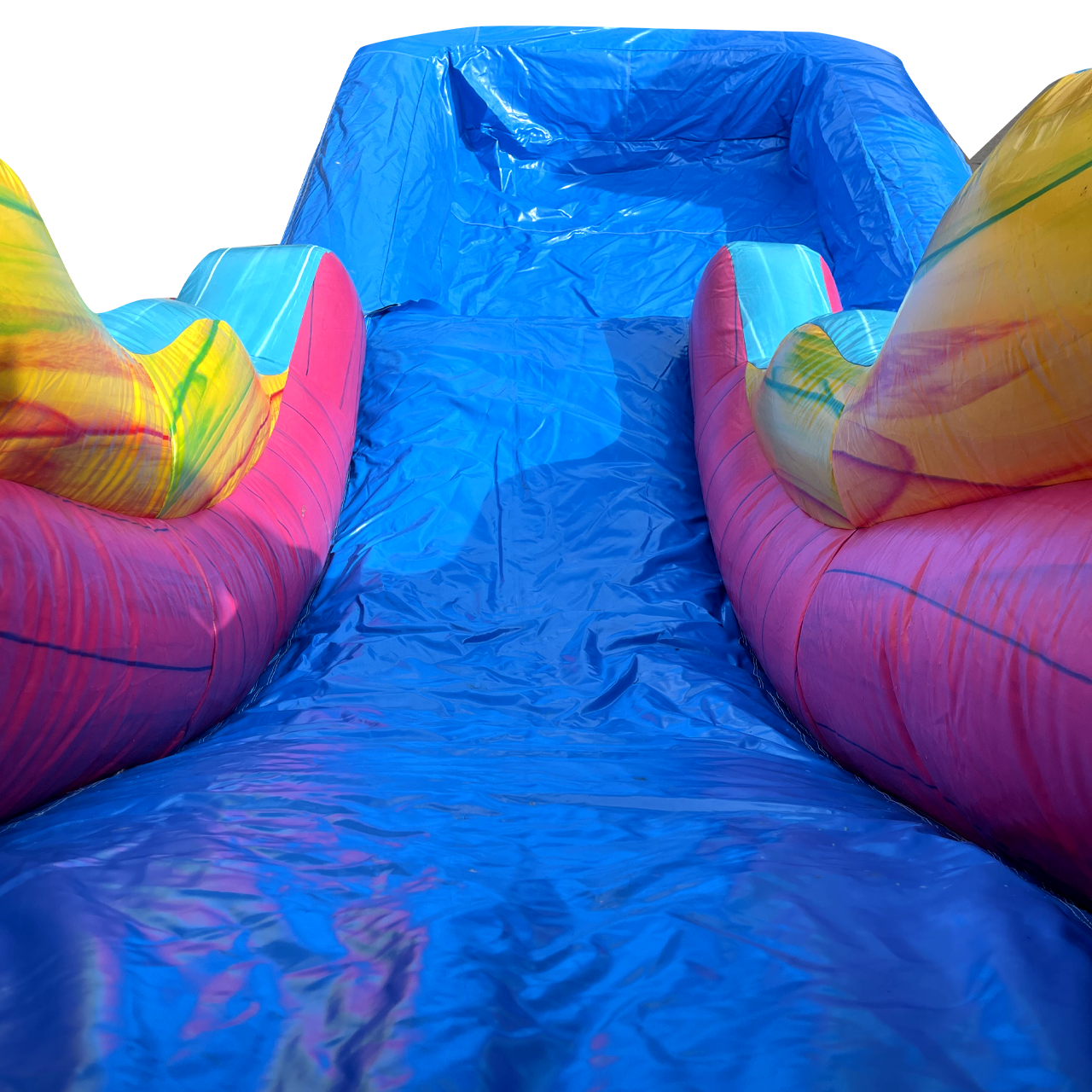 15' x 23' x 9' Esmeralda Waterslide for Kids 12 and Under