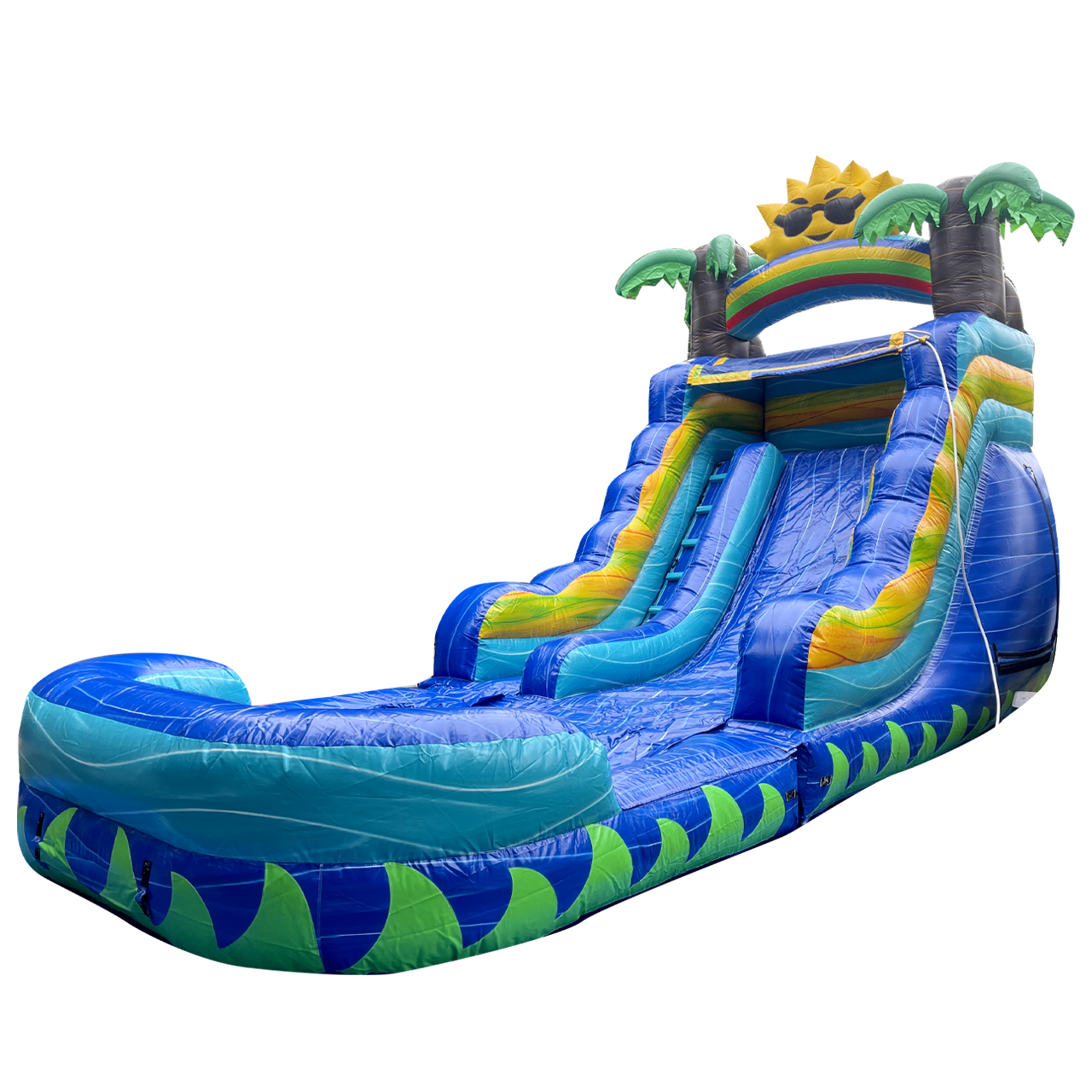17' Tropical Sun Splash Waterslide