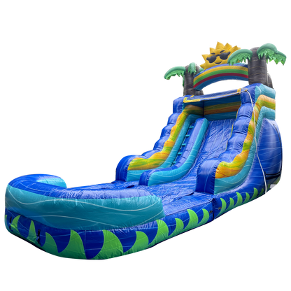 17' Tropical Sun Splash Waterslide
