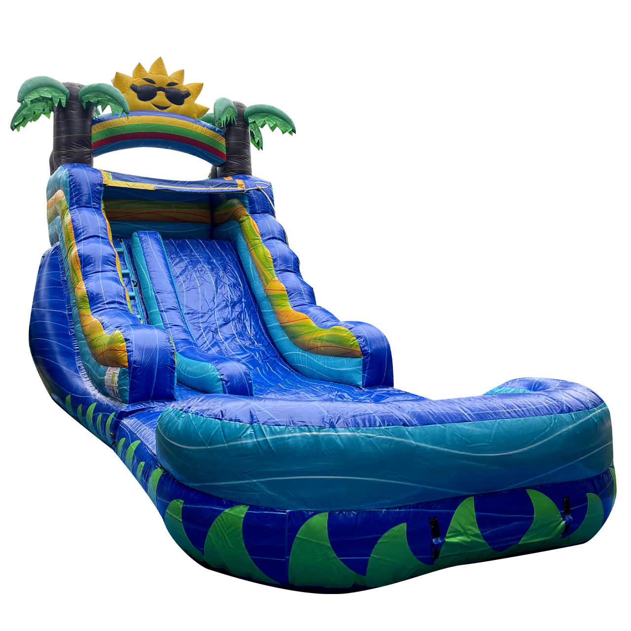 17' Tropical Sun Splash Waterslide