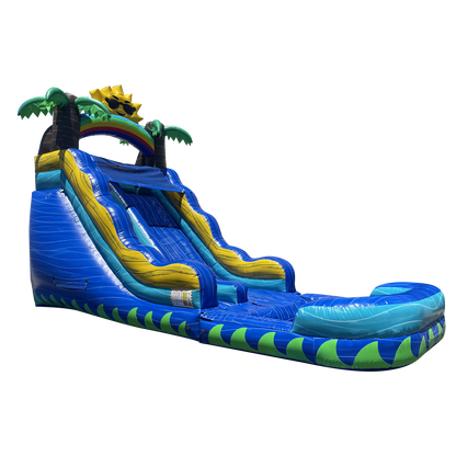 17' Tropical Sun Splash Waterslide