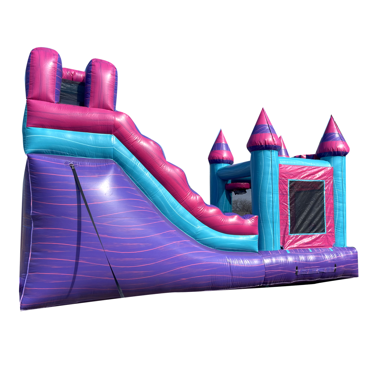 17' Pink Slide Jumper Combo