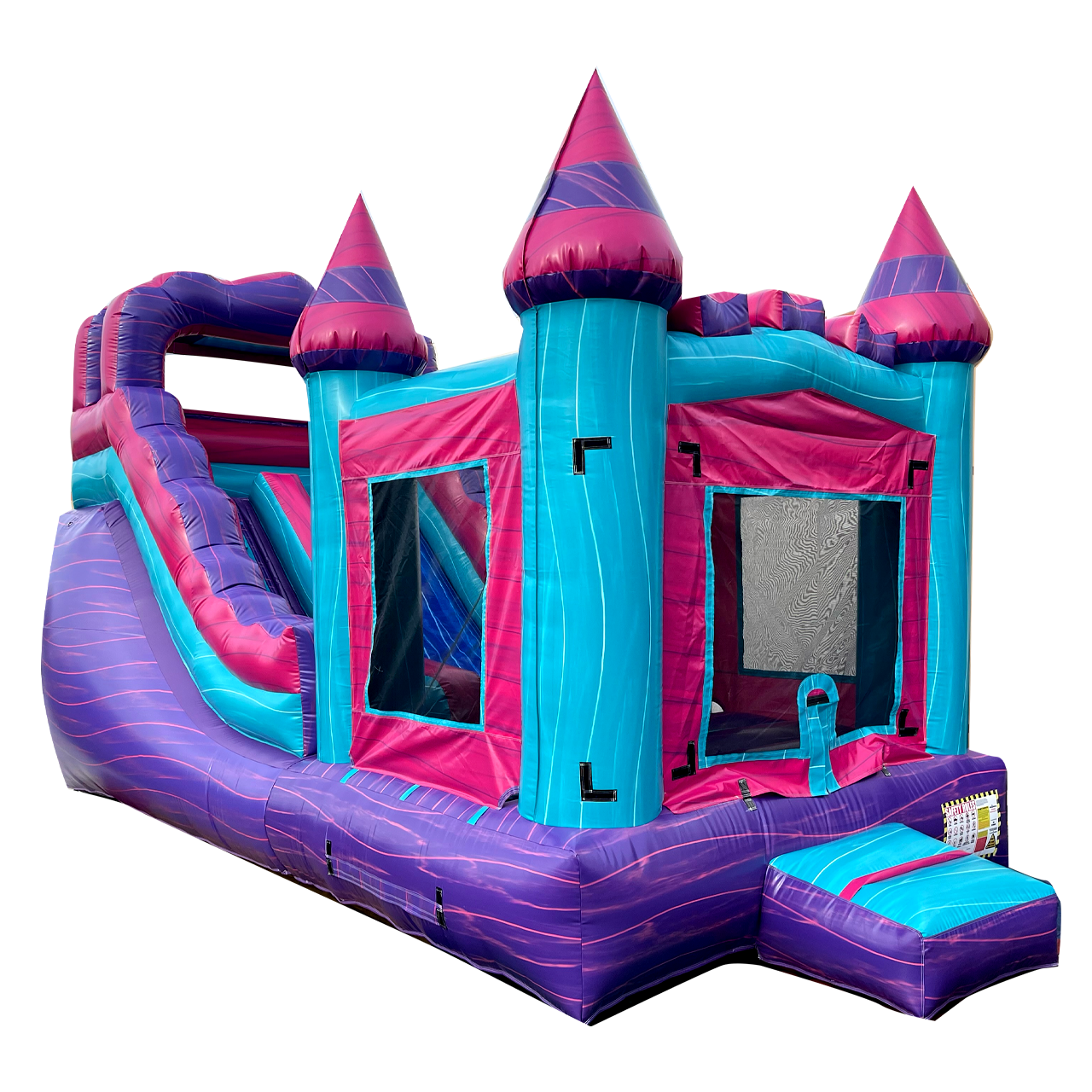 17' Pink Slide Jumper Combo