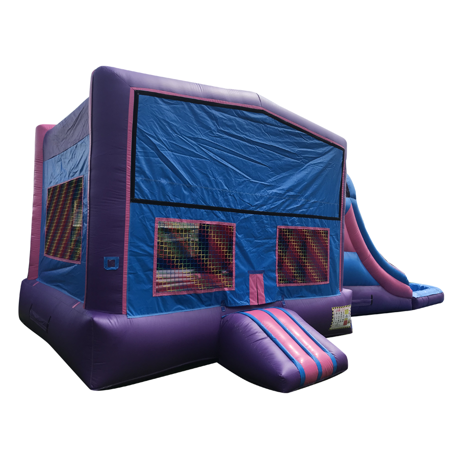 15' x 30' Pink & Purple 3 in 1 Combo with Pool