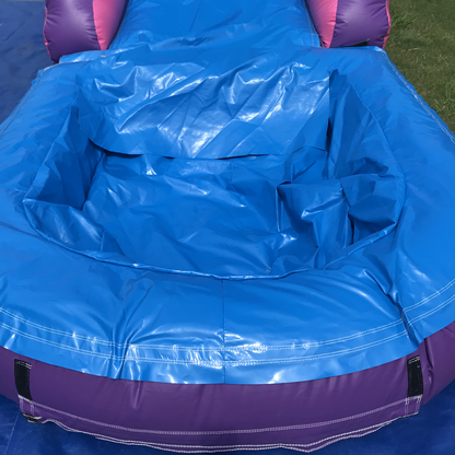 15' x 30' Pink & Purple 3 in 1 Combo with Pool